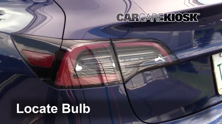2018 Tesla 3 Electric Luces Luz de freno (reemplazar foco)
